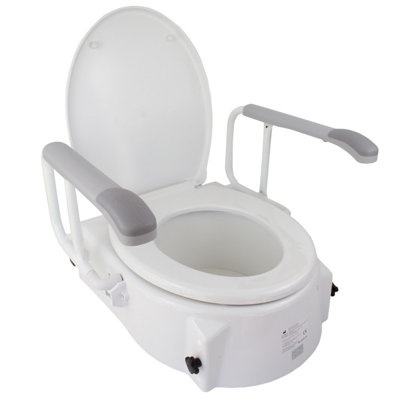 Elevador WC Con Tapa 10 cm  Alzador wc Ortopédico Baño — OrtoPrime