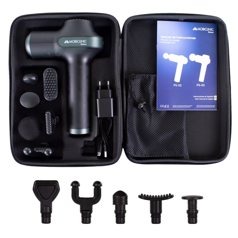 M3 PRO - Pistola de masaje muscular, masajeador muscular manual de tejido  profundo, masajeador de percusión inalámbrico, dispositivo de masaje