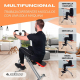 Equipo de musculación | Sentadillas | Glúteos | Plegable | Manillar ajustable | Acero | Máx. 100 kg | VitalFit | Mobiclinic - Foto 5