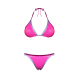 Pack Bikini | Sujetador y Braguita | Hecho a mano | Rosa fuerte y azul claro| Varias tallas| Iconic | Quelton - Foto 1