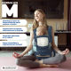 Mochila portabebés 6 en 1 | Transpirable | 0-36 meses | Correas regulables | Algodón | Bolsillo | Azul | Moley | Mobiclinic - Foto 6