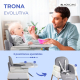 Trona para bebé | Evolutiva | Plegable | 3 en 1 | Bandeja ajustable | Correas de seguridad | Viaje | Juego | Kiara | Mobiclinic - Foto 7