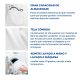 Bata sanitaria para mujer | Manga corta | Cuello y bolsillos | Fácil lavado y planchado | Blanca | Varias tallas | Mobiclinic - Foto 15