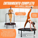 Trampolín redondo fitness | Plegable | Máx 150kg | Reposabrazos regulable | Desmontable | 101x101x111cm | Kangumobi | Mobiclinic - Foto 6