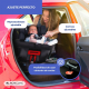 Silla coche infantil |Giro 360º |i-Size |Evolutiva |40 - 150cm |0-12 años|Reclinable |Ajustable |Negra | Lionfix Pro |Mobiclinic - Foto 6