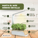 Huerto urbano interior | LED automática | Cultivo sin luz natural | Altura y ángulo ajustables | 4,5W | Mini-grow | Mobiclinic - Foto 3