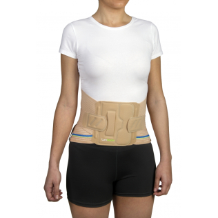 Faja lumbar | Lumbosacra | Ajustable | Beige | Varias tallas | FJ203 | Emo