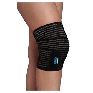 Vendaje elástico de rodilla con velcro | 110 cm | Talla única | STP110 | Emo