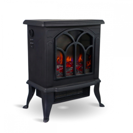 Chimenea eléctrica | 1800W | Llama 3D| Protección sobrecalentamiento | Temperatura regulable | Decorativa | Ira | Mobiclinic