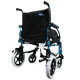 Silla de ruedas plegable | Ortopédica | Acero| Azul | Action1R 12maciza - Foto 4