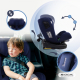 Silla coche infantil | Giro 360º | Reclinable | 40-150 cm | 0-12 años | Top Tether | Ajustable | Azul | Pandafix | Mobiclinic - Foto 5