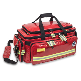 Bolsa de emergencias | Primeros auxilios | Soporte Vital Avanzado | Critical's Tarpaulín | Rojo | Elite Bags