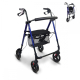 Premium Rollator | Faltbar | Leicht | Bremsen an den Handgriffen | Blau | Augusto | Mobiclinic - Foto 1