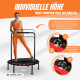 Rundes Fitness-Trampolin |Faltbar |Max. 150 kg |Verstellbare Armlehne |Abnehmbar | 101x101x118cm |Kangumobi |Mobiclinic - Foto 4