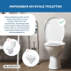 Toilettensitzerhöhung mit Armlehnen | Deckel | klappbare Armlehnen | Weiß | Guadiana | Mobiclinic - Foto 7