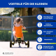 5 in 1 Dreirad | Evolutionär | Verstellbarer Sitzlenker | Max 25kg | Leicht | 1 Jahr und 5 Jahre | Gelb | Chase | Mobiclinic - Foto 6