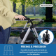 Déambulateur pliable | Aluminium | Avec panier et siège | Freins à pression | 4 roues | Premium | Dehesa | Mobiclinic - Foto 4