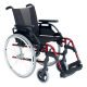 Fauteuil roulant | Breezy Style (ancien 300) | Pliant | Aluminium | Rouge | Roue de 24" - Foto 2