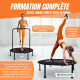 Trampoline de fitness rond |Pliable |Max 150kg |Accoudoir réglable |Amovible | 101x101x118cm |Kangumobi |Mobiclinic - Foto 5