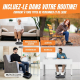 Appareil de massage des pieds et des jambes | Panneau de commande | 10 vitesses | 5 programmes | VIBFIT | Mobiclinic - Foto 6