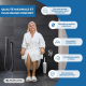 Rehausseur WC | Avec accoudoirs fixes | Blanc | Cibeles | Mobiclinic - Foto 6