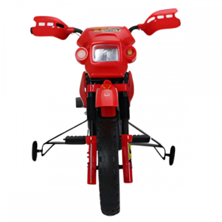 Scooter électrique pour enfant| Boutons sonores| Boutons de marche avant | Roues d'entraînement| Batterie| MobiCross|Mobiclinic