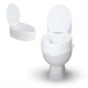 Rehausseur WC | Avec couvercle | Hauteur 14 cm | Blanc | Titan | Mobiclinic - Foto 1