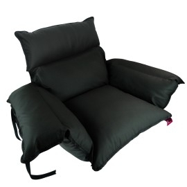 Housse anti-escarres pour fauteuil roulant | Saniluxe T/L | Noire