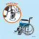 Fauteuil roulant pliable | Grandes roues | Orthopédique | Léger | Júcar | Clinicalfy - Foto 5