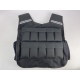 Gilet lesté | 20 kg | Poids réglable | Respirant | Rembourré | Adaptable | Iron20 | Noir | Mobiclinic - Foto 3