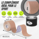 Pack de 2 Kinesiotape | Noir et beige | Bandage Neuromusculaire | 5mx5cm | Mobitape | Mobiclinic - Foto 1