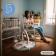 Tapis d'activité pour bébé | 5 jouets | 2 arches | Développement sensoriel | Interactif | Pays des rêves | Gris | Mobiclinic - Foto 5