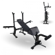 Banc de musculation multifonctionnel | Pliable | Réglable | Support de barre | 148x180x110,5cm | 250kg | Pressfit | Mobiclinic - Foto 1