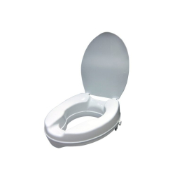 Rehausse WC | Réglable | Avec couvercle | Hauteur 5 cm |