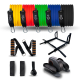 Home Gym Fitness Pack | Elastic Tubes | Pedalier | Klimmzugstangen | Mobiclinic - Foto 1