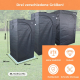 Growzelt | Wasserdicht | Schwarz | Nylon | Max. Belastung 28 kg | Abnehmbarer Boden | Haltestangen | Growbox | Mobiclinic - Foto 12