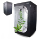 Growzelt | Wasserdicht | Schwarz | Nylon | Max. Belastung 28 kg | Abnehmbarer Boden | Haltestangen | Growbox | Mobiclinic - Foto 1