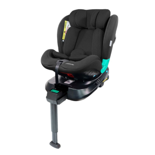 Kinderautositz |360º drehbar |i-Size |Evolutionär |40-150cm |0-12Jahre|Neigungsfähig|Verstellbar |Schwarz|Lionfix Pro|Mobiclinic