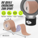 2er Pack Kinesio Tape | Schwarz und Beige | Neuromuskuläre Bandage | 5mx5cm | Modell: Mobitape | Mobiclinic - Foto 1