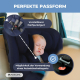 Kindersitz | 360° drehbar | Liegend | 40–150 cm | 0–12 Jahre | Top Tether | Verstellbar | Blau | Pandafix | Mobiclinic - Foto 4