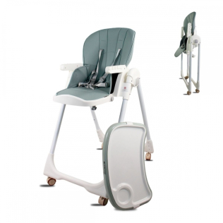 Chaise haute pour bébé enfant hauteur réglable avec harnais 5