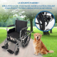 Fauteuil roulant pliant | Grandes roues | 46 cm | Gris | Marsella | Mobiclinic - Foto 6