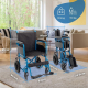 Fauteuil roulant pliant | Petites roues | 46 cm | Bleu | Marsella | Mobiclinic - Foto 1