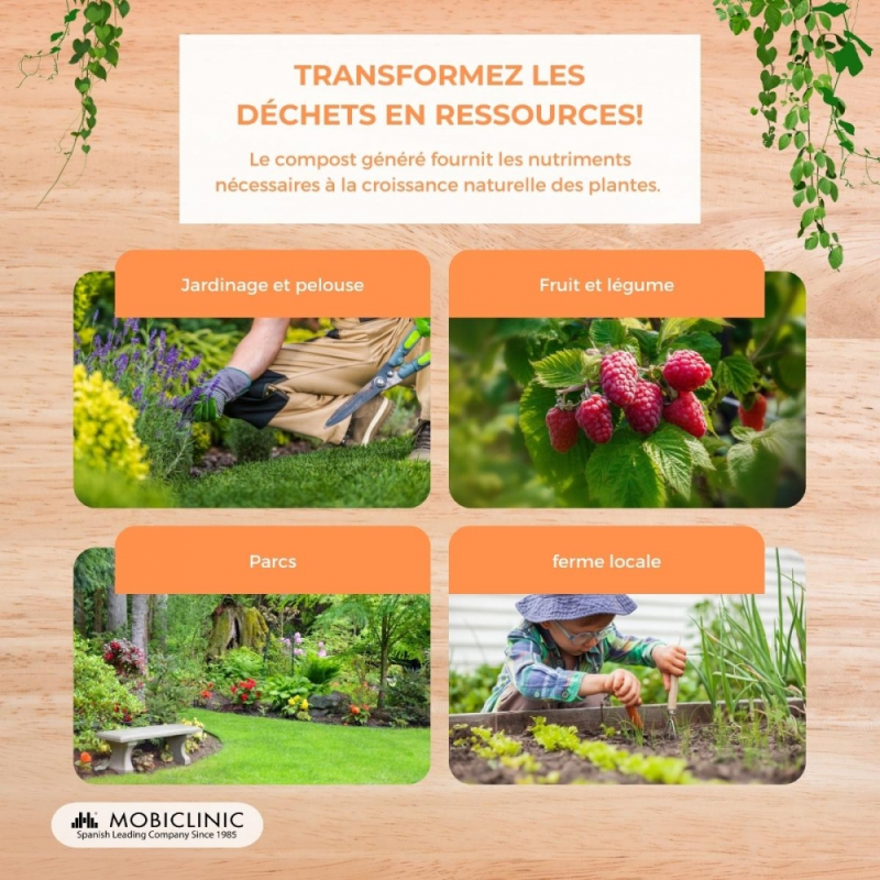 Hortulani BioComposter - Fabricant et accélérateur de Compost 100% Naturel  pour Faire Le Meilleur Compost pour Plantes en Croissance dans Votre Jardin  (500g .pour 5m3) : : Jardin