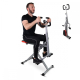 Équipement de musculation | Squats | Fessiers | Pliable | Guidon réglable | Acier | Max. 100kg | VitalFit | Mobiclinic - Foto 1