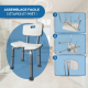 Chaise de douche avec découpe en U | Réglable en hauteur | Marisma | Mobiclinic - Foto 3