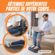 Appareil de massage des pieds et des jambes | Panneau de commande | 10 vitesses | 5 programmes | VIBFIT | Mobiclinic - Foto 7