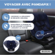 Siège auto pour enfant | Pivotant 360º | Inclinable | 40-150cm | 0-12ans | Top Tether | Réglable | Bleu | Pandafix | Mobiclinic - Foto 3