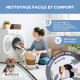 Tapis d'activité pour bébé | 5 jouets | 2 arches | Développement sensoriel | Interactif | Pays des rêves | Gris | Mobiclinic - Foto 7