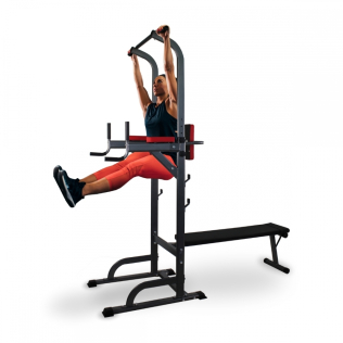 Station de musculation | 9 en 1 |Capacité max 250kg |Hauteur réglable | Antidérapant| Pliable | DOMIFIT | Mobiclinic